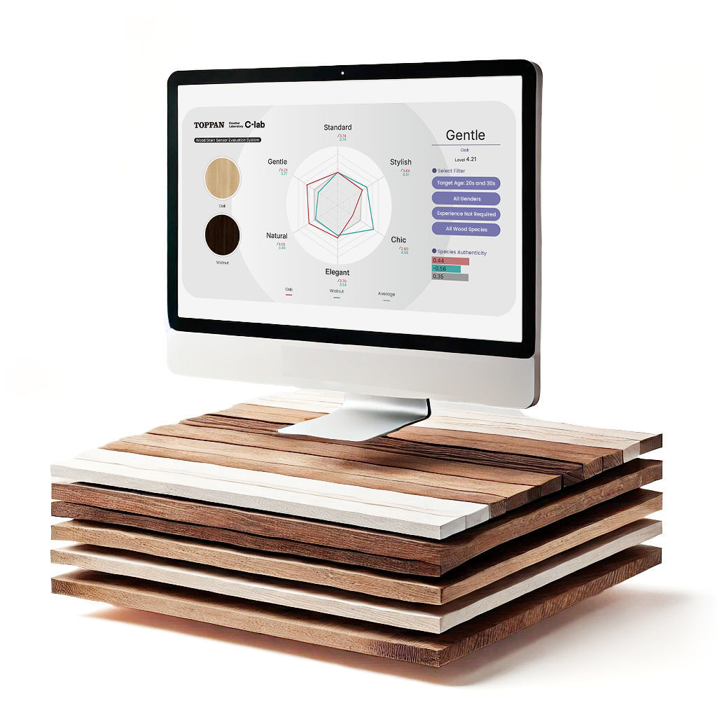Wood Grain Aesthetic Evaluation System「MOKUMETRIX™」