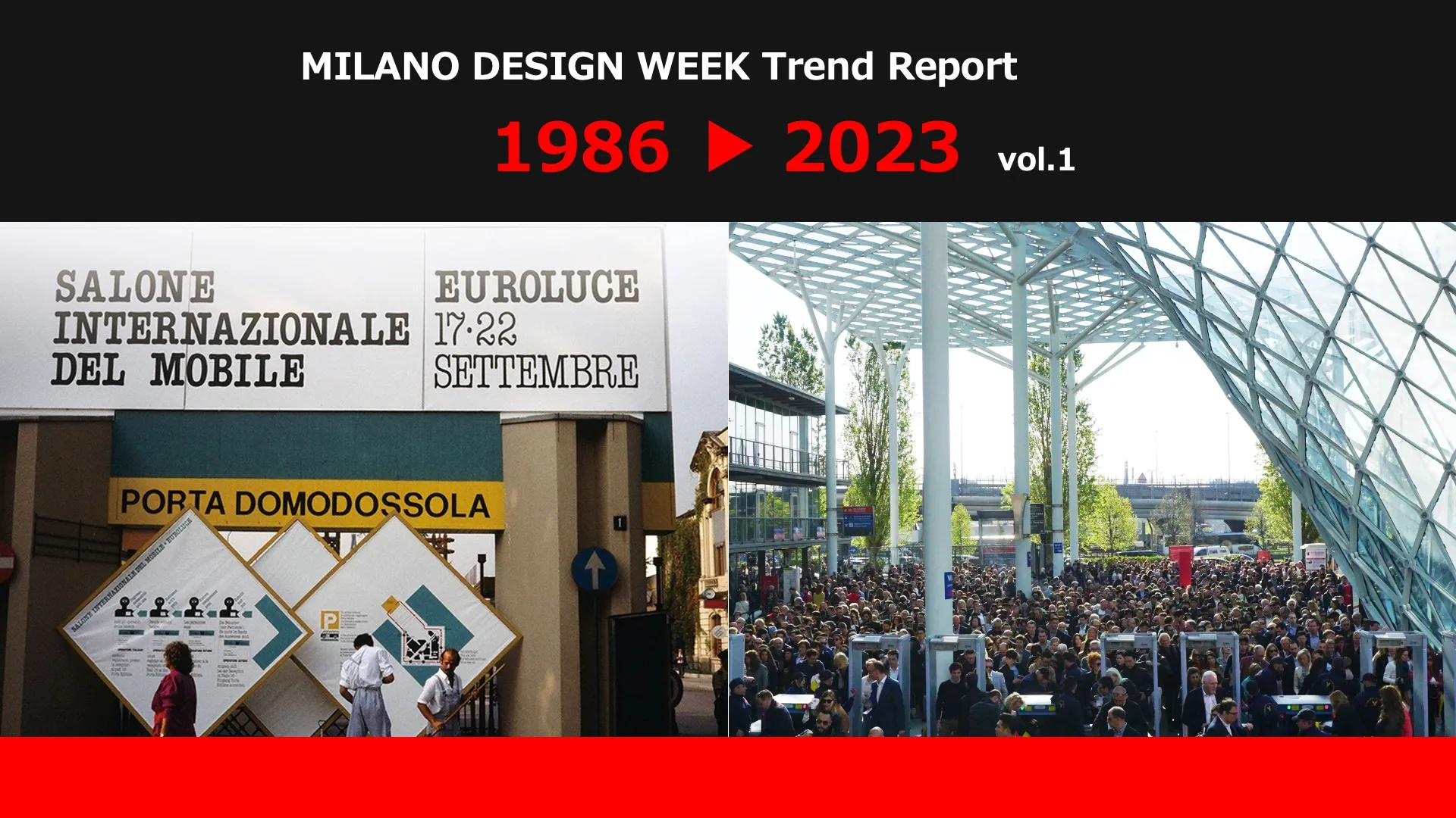 Milano Design Week Trend report Vol.1 1986-2023