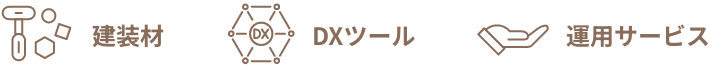 IoT 建装材 DXツール 運用サービス