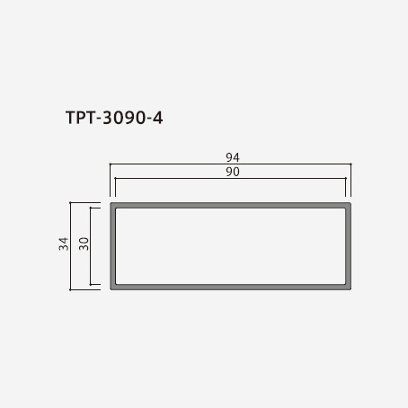 ペーパーチューブ ペーパーチューブ TPT-3090-4