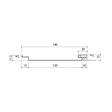 スパンドレル 13ｍｍタイプ TRA-120ST・TRA-120AL