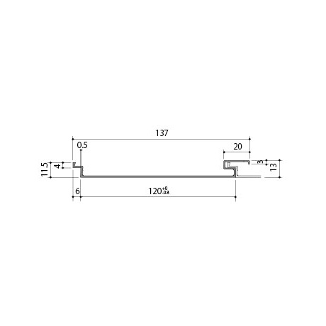 スパンドレル 13ｍｍタイプ TRA-120MF